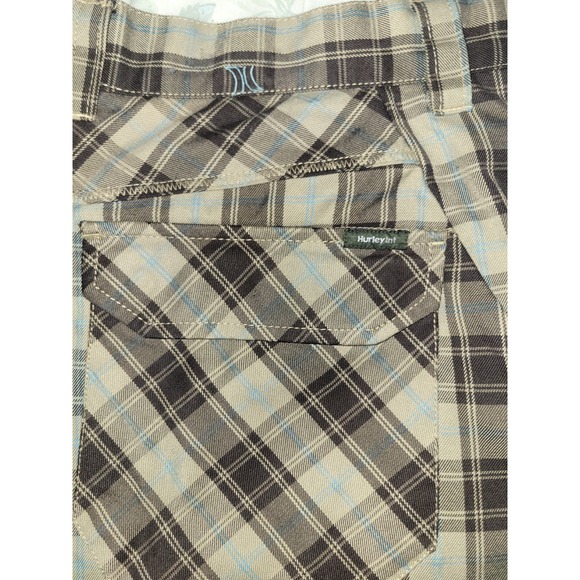 Hurley Shorts Plaid Men's Size 31 - Picture 10 of 10